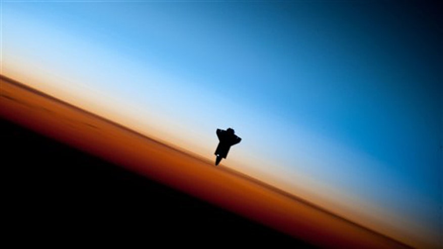 Endeavour in Flight